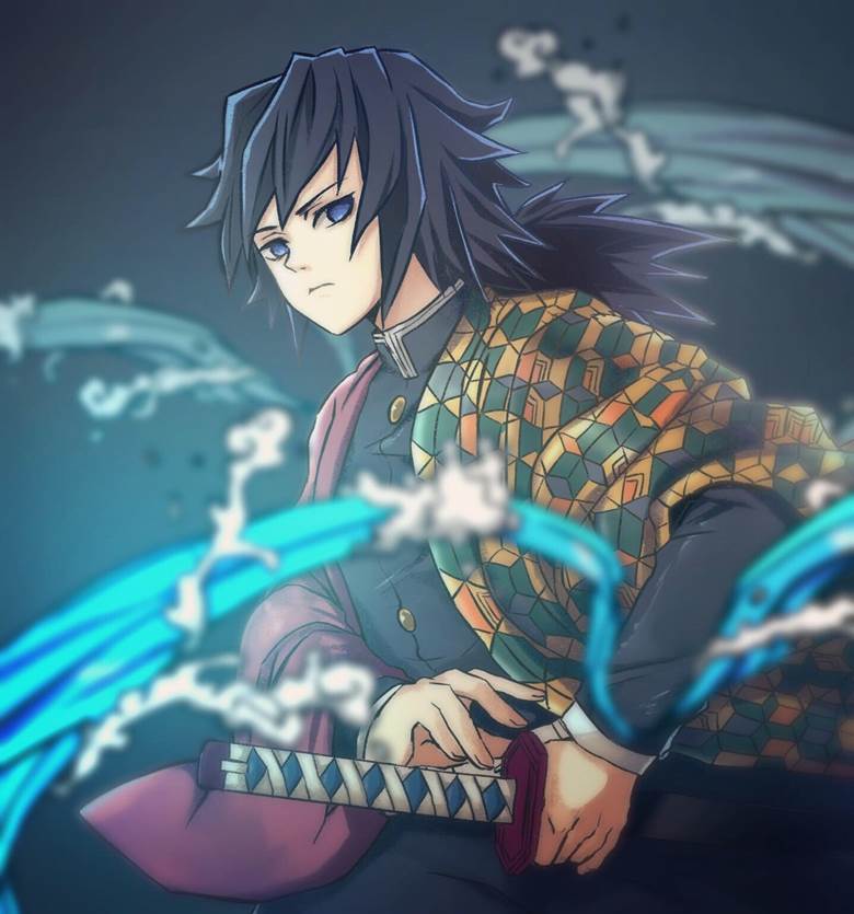 富冈义勇, 鬼灭之刃, Demon Slayer 500+ bookmarks, 富冈义勇, 卧槽好帅
