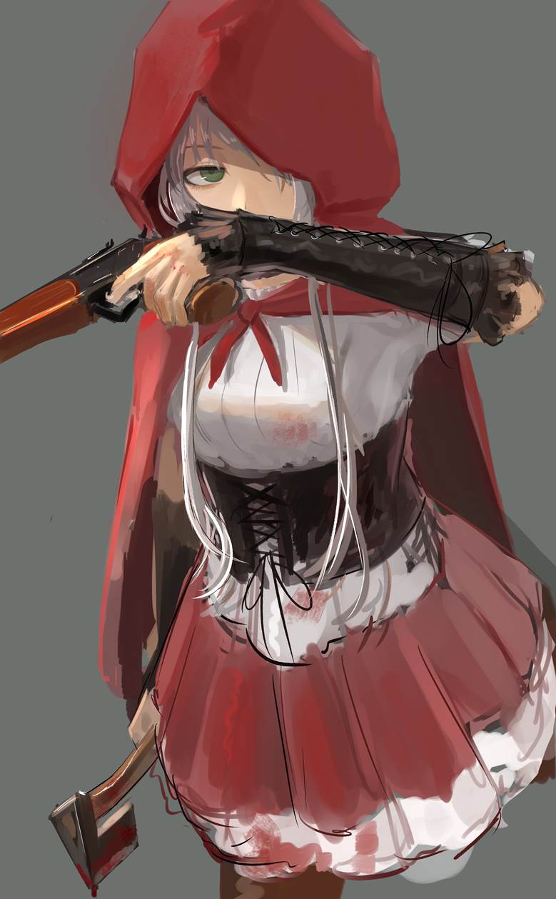 原创, 女孩子, 小红帽