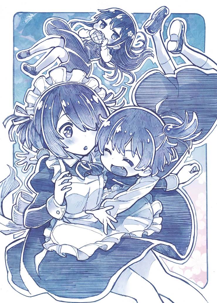 天使降临到我身边, 星野日向, 星野宫子, Hana Shirosaki, 天使降临到了我身边, Hoshino Sisters, 连衫围裙, maid headdress