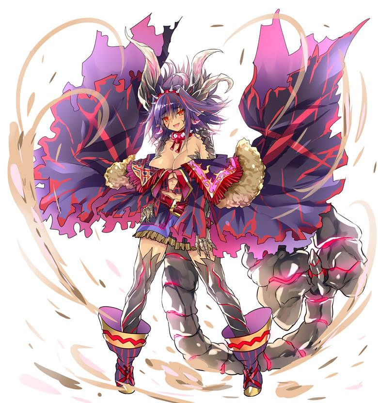 gijinka, monster hunter, dragon girl, gothic lolita, Diablos, Monster Hunter 500+ Bookmarks