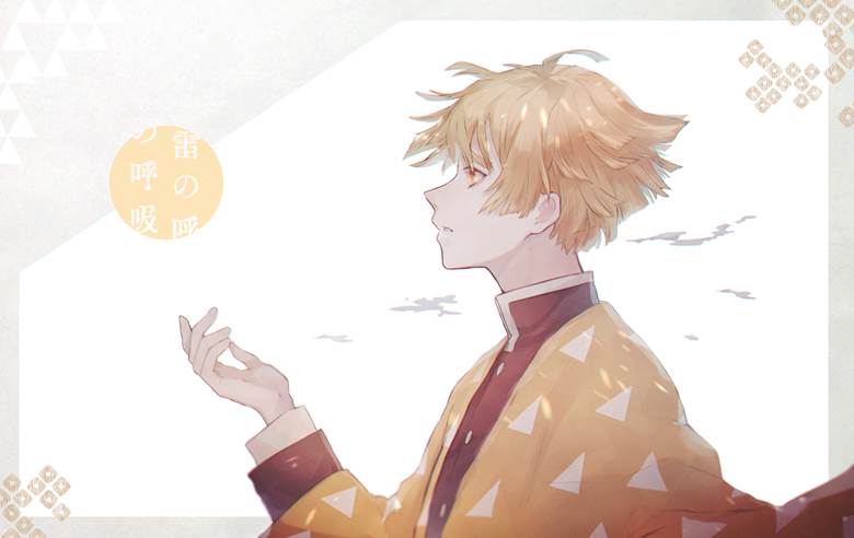 Zenitsu, Zenitsu Agatsuma, 鬼灭之刃, Demon Slayer: Kimetsu no Yaiba 1000+ bookmarks