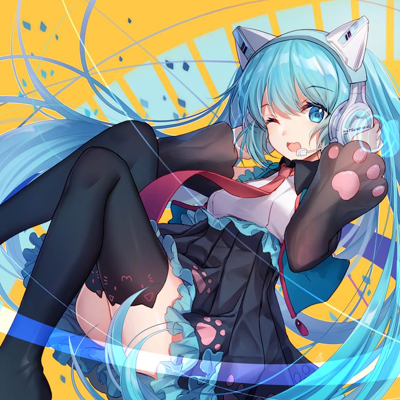 bison仓鼠的初音未来pixiv插画图片