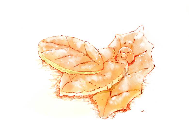 リーフパイ|チャイ的Pixiv甜点小鸡插画图片