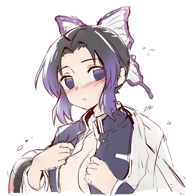 蝴蝶忍, 鬼灭之刃, 欧派, large breasts, 童磨×蝴蝶忍, Demon Slayer: Kimetsu no Yaiba 1000+ bookmarks