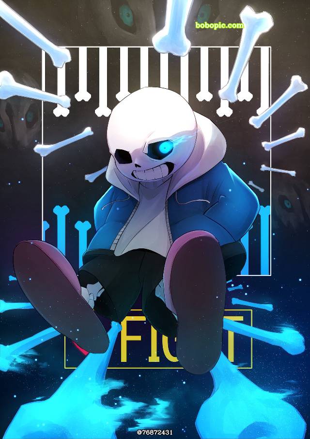 一张sans,undertale绘画图片