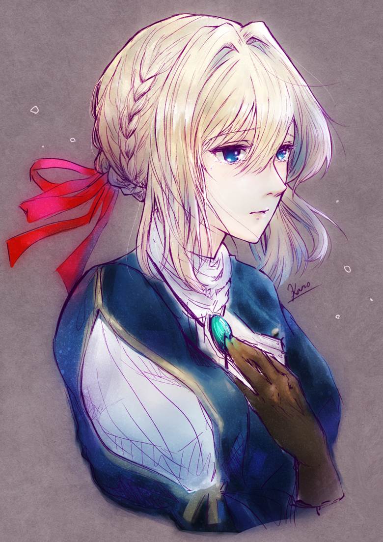 fanart, Violet Evergarden, Violet, Violet Evergarden