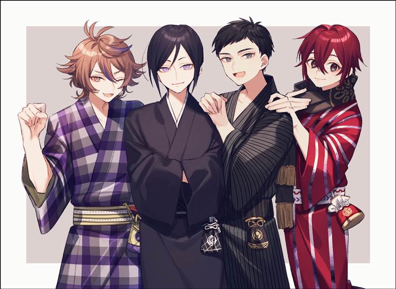 Touken Ranbu, Shokudaikiri Mitsutada, yukata, Touken Ranbu 5000+ bookmarks