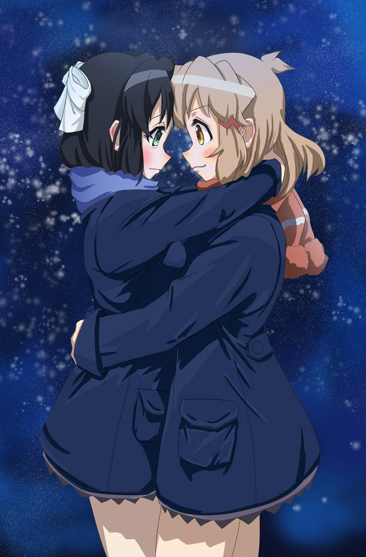 Miku Kohinata, 战姬绝唱Symphogear, 立花响, 立花响×小日向未来