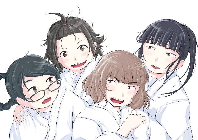 冰浦永远,南云安奈,园田未知,柔道,滝川早苗图片
