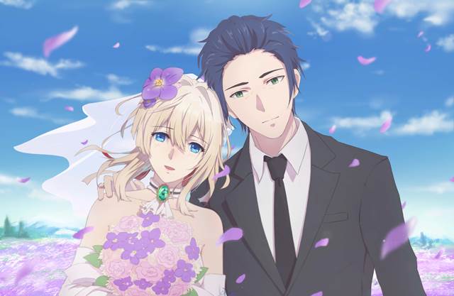 紫罗兰永恒花园, 薇尔莉特·伊芙加登, Gilbert Bougainvillea, Gilbert/Violet, 新娘, marriage