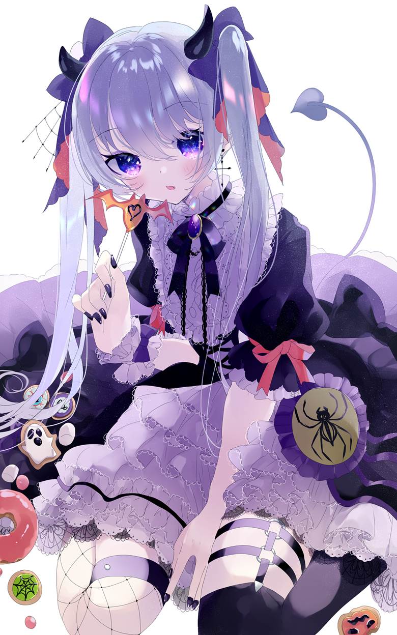 原创, 万圣节, 洛丽塔, 哥特萝莉, 原创1000users加入书籤, 女孩子, 美甲