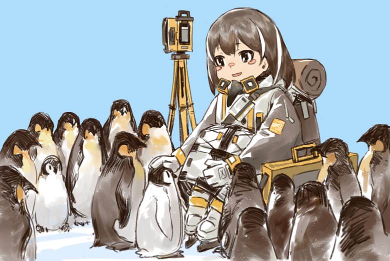 小企鹅儿|qpalql-啧的企鹅插画图片