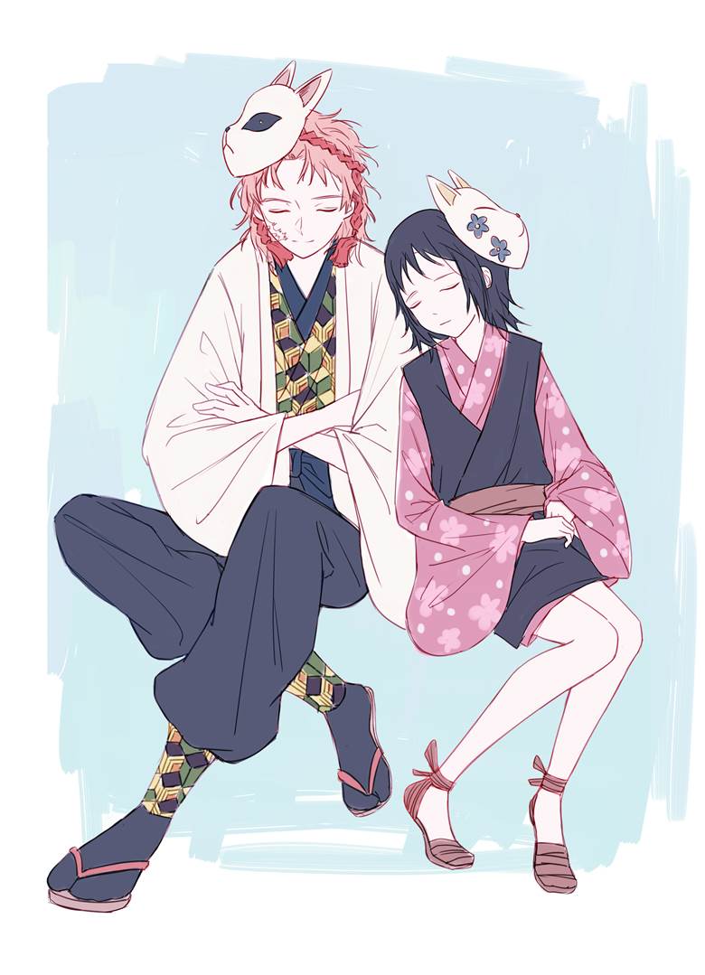 Demon Slayer: Kimetsu no Yaiba, Sabito, Makomo, Sabito x Makomo