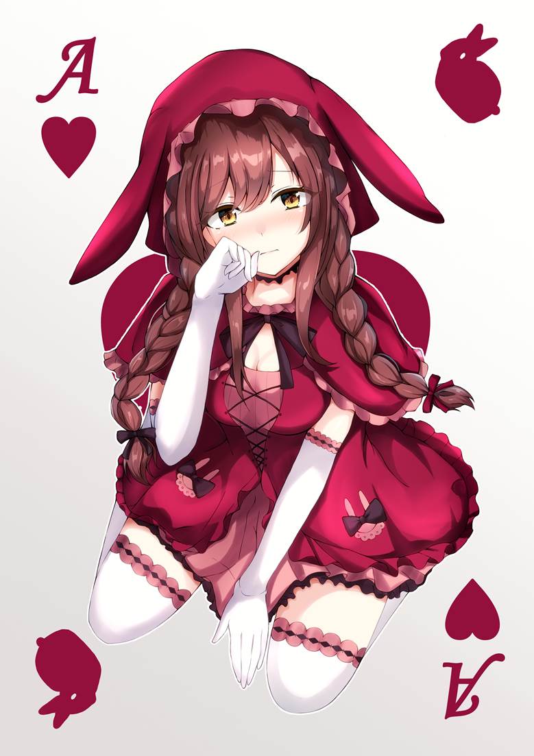 Amana Oosaki, 偶像大师 闪耀色彩, ShinyMas, 万圣节, 小红帽, 长手套, 过膝袜