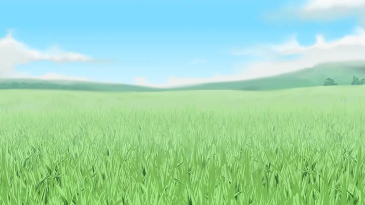 素材草原|バーサル1990PF外伝参加的Pixiv风景壁纸插画图片