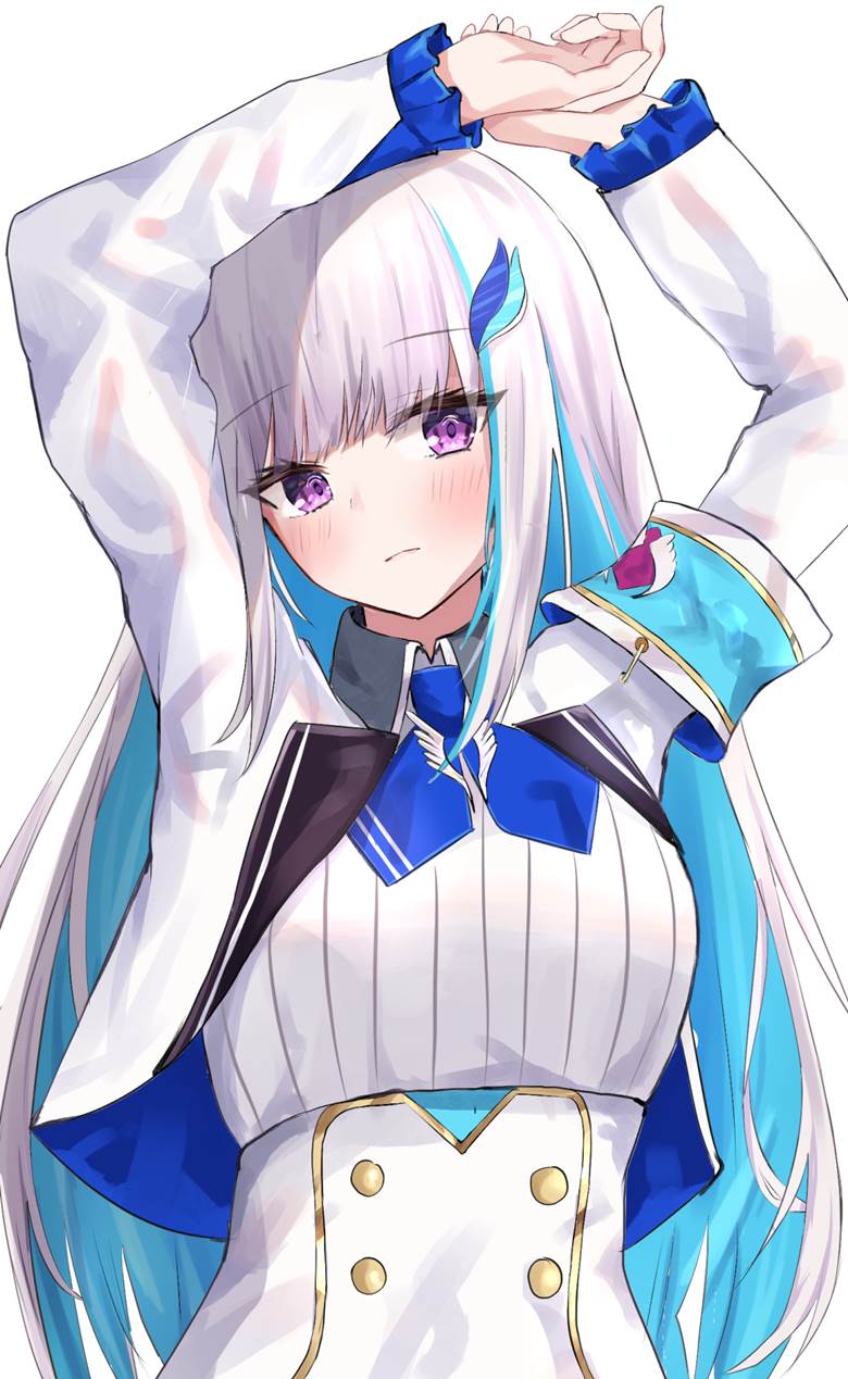 virtual youtuber, Nijisanji, Lize Helesta, Virtual YouTuber 1000+ bookmarks, inner color, Virtual YouTuber 5000+ bookmarks