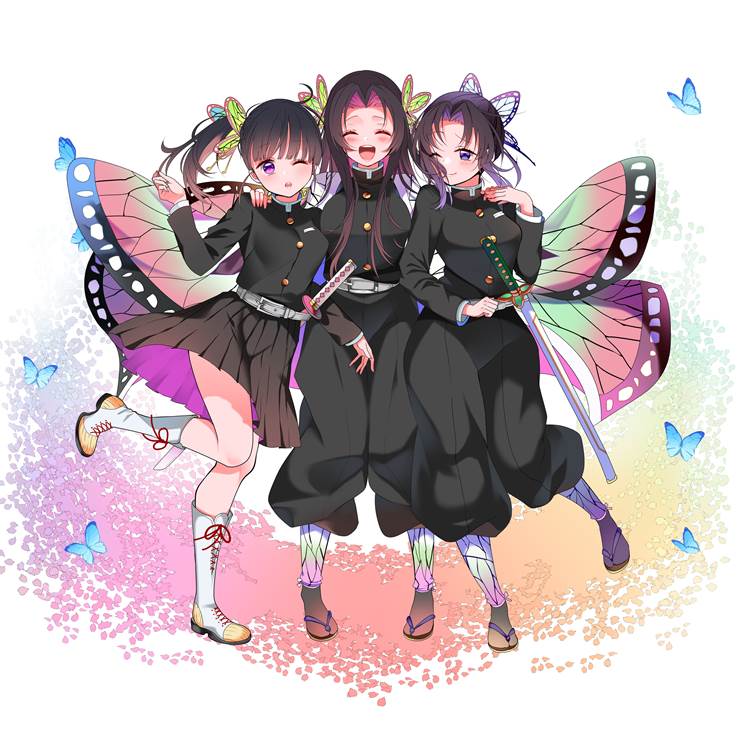 闪亮亮的大姐姐们，P站画师piyopoyo作品集 ID:42956154