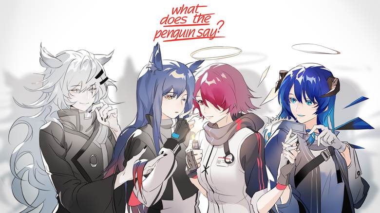 Powers, Texas, Lappland, Mostima, Arknights, 明日方舟, 香烟, 德克萨斯（明日方舟）