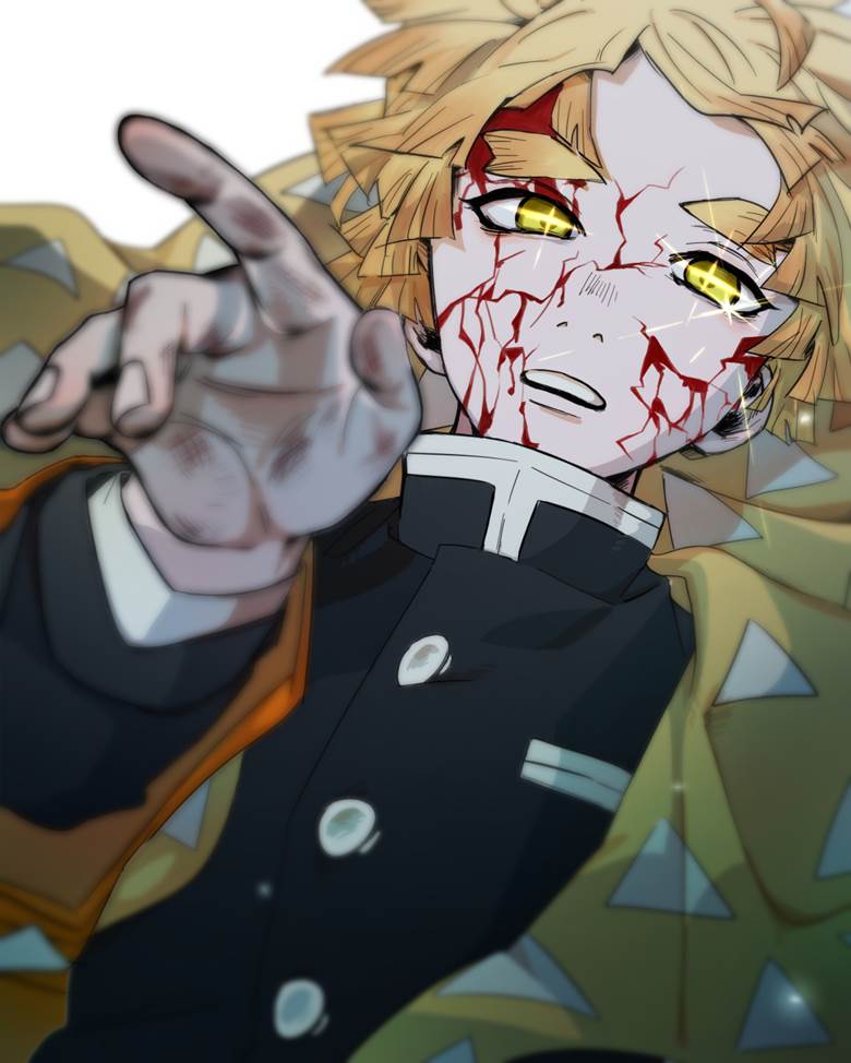 鬼灭之刃, Zenitsu Agatsuma, Demon Slayer 500+ bookmarks