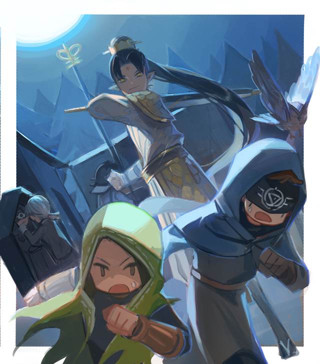 手游《第五人格》P站壁纸图片，悬疑烧脑剧情
