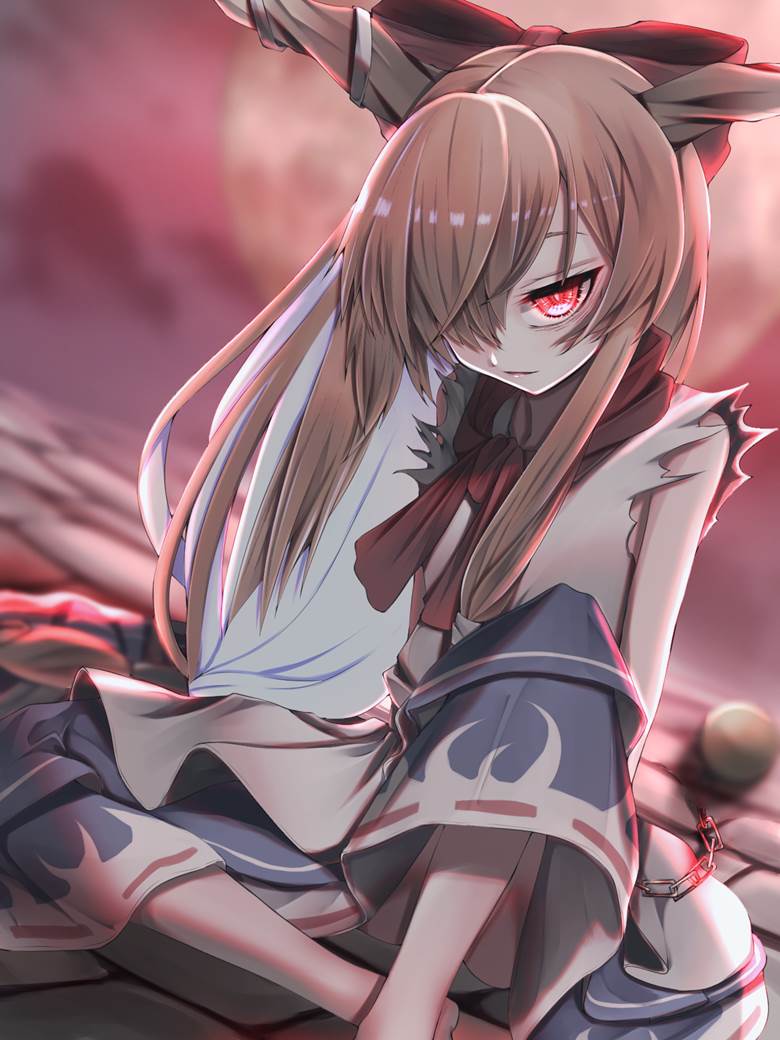 萃香つね的东方Project伊吹萃香插画图片 BoBoPic