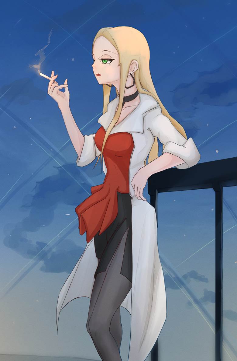 精灵宝可梦, Pokemon Sword and Shield, 宝可梦剑盾, Oleana (Pokemon), tobacco, 香烟