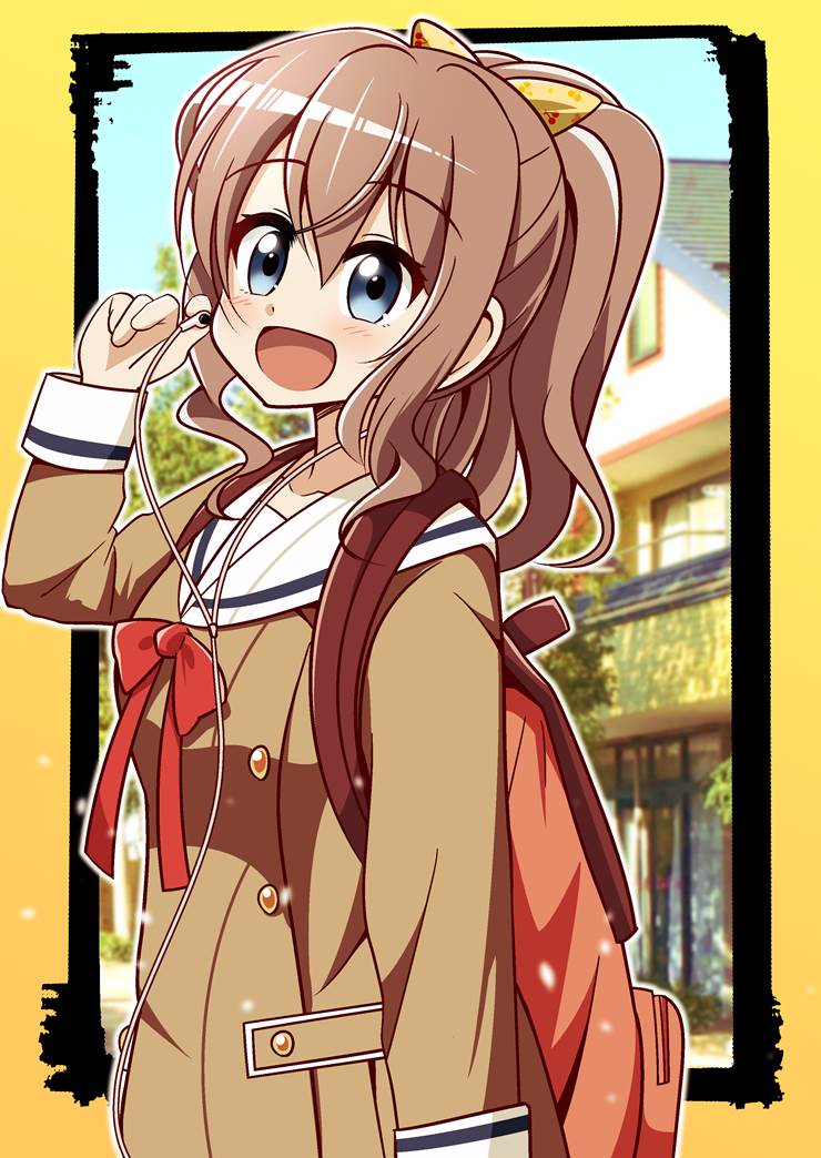 BanG Dream!, BanG Dream! Girls Band Party!, 山吹沙绫, Rimi Ushigome, 水手服, school backpack