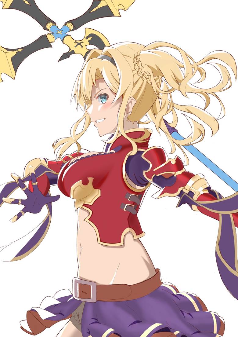 碧蓝幻想, 插画, practice picture, 碧蓝幻想, Zeta (Granblue), 侧脸