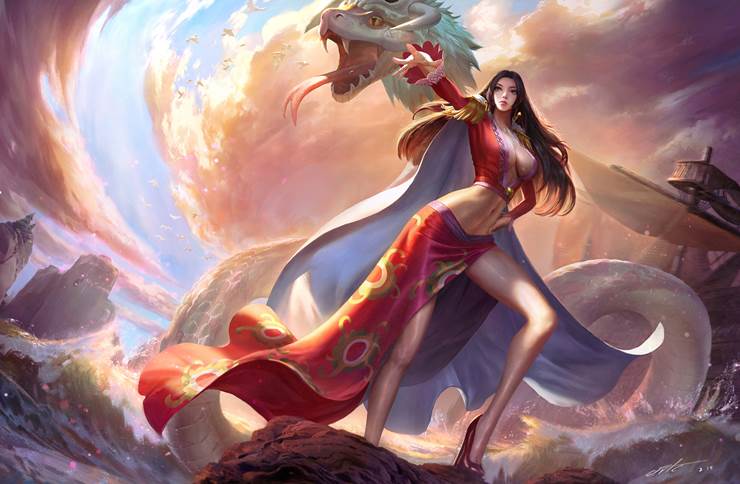 practice, doujin, thighs, 极上女体, scenery, One Piece, empress, 波雅·汉库克, 海贼王5000收藏