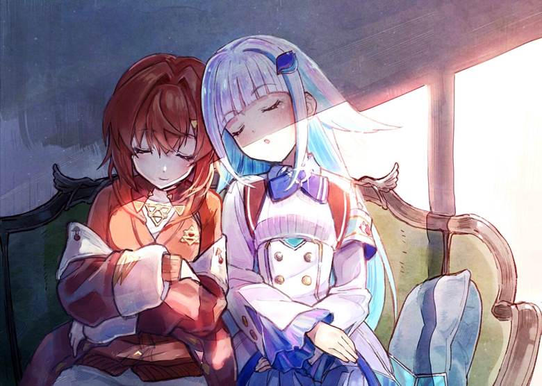 虚拟主播, 彩虹社, 莉泽·赫露艾斯塔, 安洁·卡特莉娜, 莉泽·赫露艾斯塔×安洁·卡特莉娜, yuri, Virtual YouTuber 1000+ bookmarks