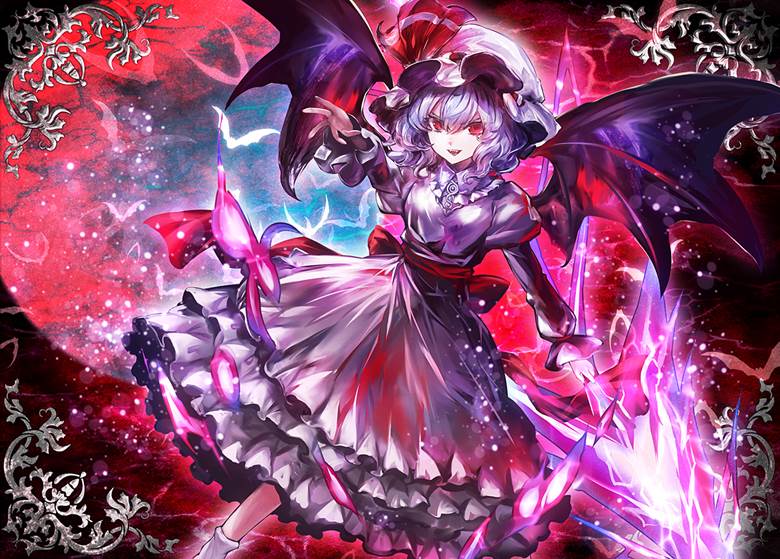 东方, 东方Project, 蕾米莉亚, 蕾米莉亚·斯卡蕾特, Scarlet Devil Mansion, Touhou Project 5000+ bookmarks