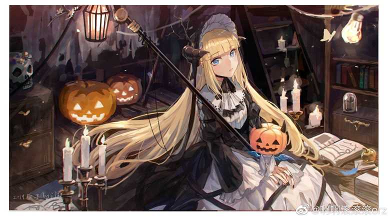 Arknights, Arknights, Nightingale, Nightingale (Arknights), gothic lolita, halloween, Arknights 1000+ bookmarks
