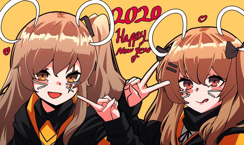 happy 2020|setakman的pixiv少女前线插画图片