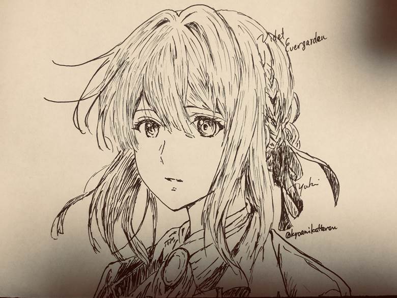 点击标签 / 欣赏更多紫罗兰永恒花园薇尔莉特·伊芙加登查看原图喜欢