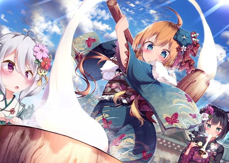 晴れ着美食殿 ド赤的公主连结插画图片 Bobopic