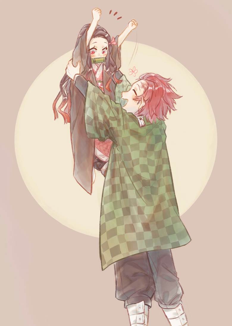 incredibly cute, brother and sister, Tanjirou Kamado, Demon Slayer: Kimetsu no Yaiba, Nezuko Kamado, Kamado brothers, Demon Slayer: Kimetsu no Yaiba 1000+ bookmarks