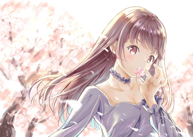 樱咲け|fumizuki的pixiv春天插画图片