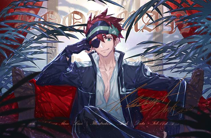 拉比, Lavi (D.Gray-man), 眼罩