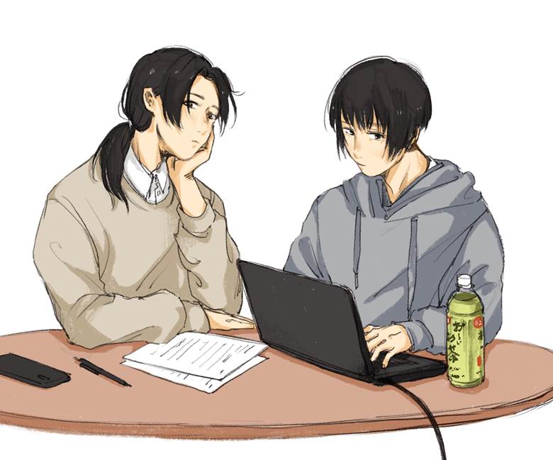 kiku honda, Yao Wang, Far East brothers, hetalia, Hetalia 500+ bookmarks