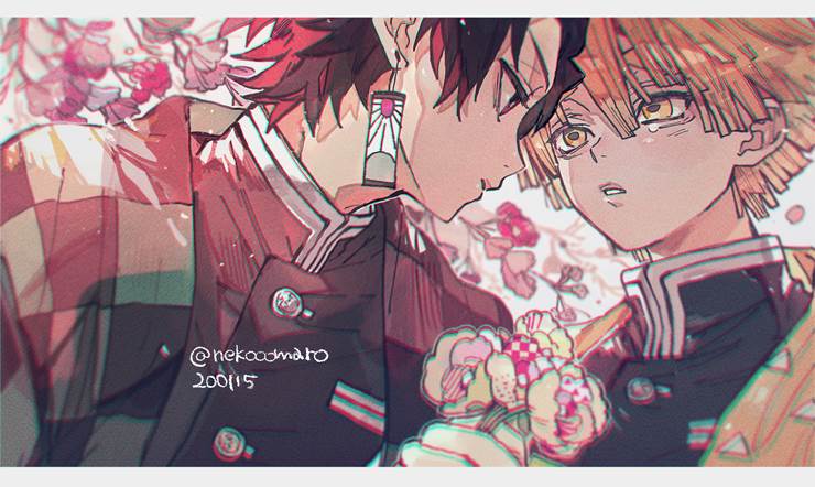 Tengen/Zenitsu, 炭治郎×善逸, Kimetsu no Yaiba BL fanwork, 鬼灭之刃【腐】10000收藏