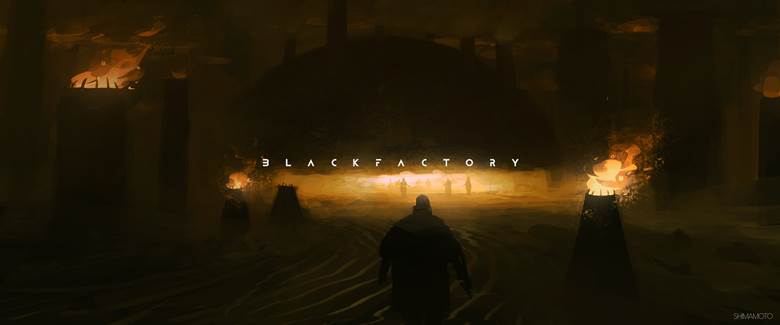 BLACKFACTORY/03|シマモト的pixiv奇幻风景插画图片