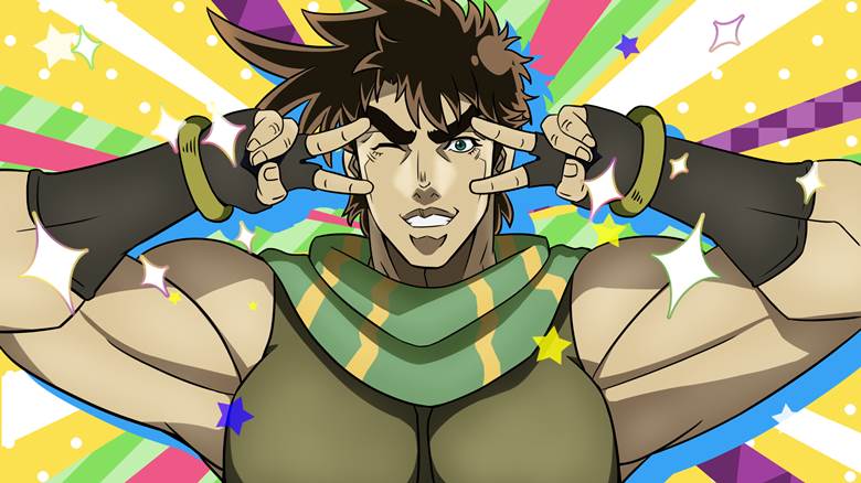 JoJo's Bizarre Adventure, Battle Tendency, joseph joestar, tracing