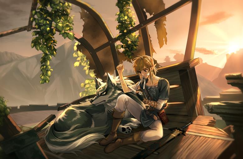 塞尔达传说, 林克, 旷野之息, Wolf Link, 塞尔达传说 1000收藏, Link (Breath of the Wild)