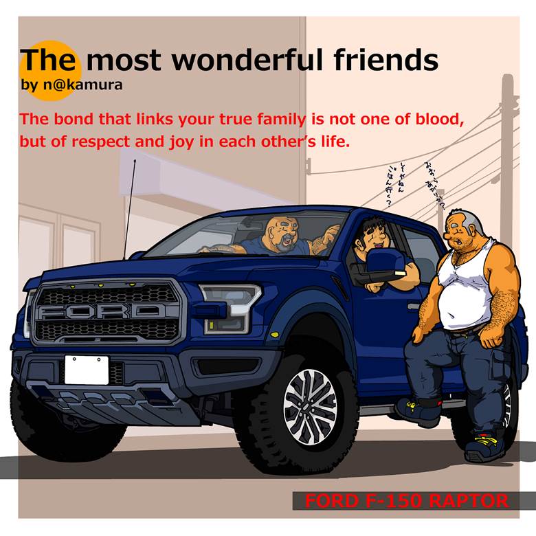 The most wonderful friends|ηkamυra的汽车插画图片