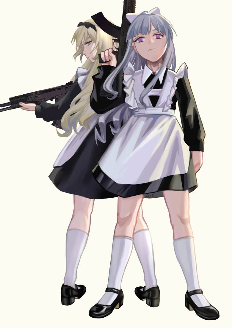AK12 x AN94|DSP0355的pixiv少女前线插画图片