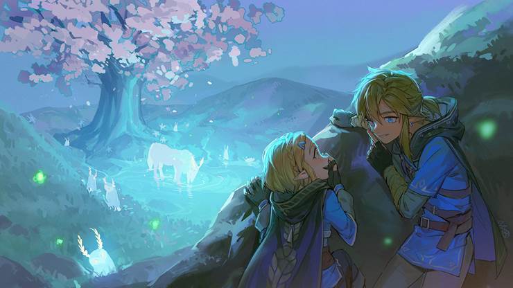 林克×塞尔达, 旷野之息, 塞尔达传说 1000收藏, 塞尔达传说, 塞尔达公主