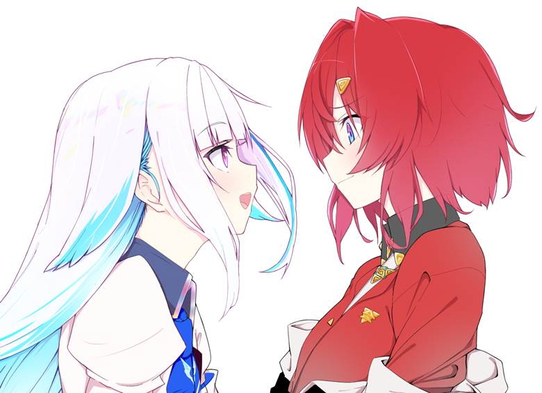 彩虹社插画比赛2020, 安洁·卡特莉娜, 莉泽·赫露艾斯塔, 彩虹社, 虚拟主播, Virtual YouTuber 1000+ bookmarks