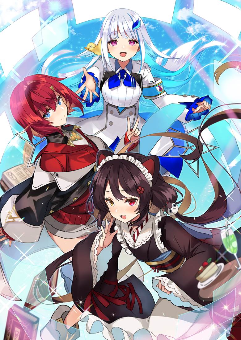 彩虹社, 彩虹社插画比赛2020, 莉泽·赫露艾斯塔, 戌亥床, 安洁·卡特莉娜, 虚拟主播, Virtual YouTuber 1000+ bookmarks