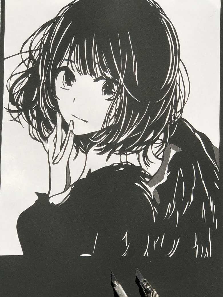 《人渣的本愿》安乐冈花火pixiv插画图片