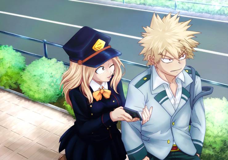 My Hero Academia, My Hero Academia, Camie Utsushimi, Katsuki Bakugo, My Hero Academia 100+ bookmarks